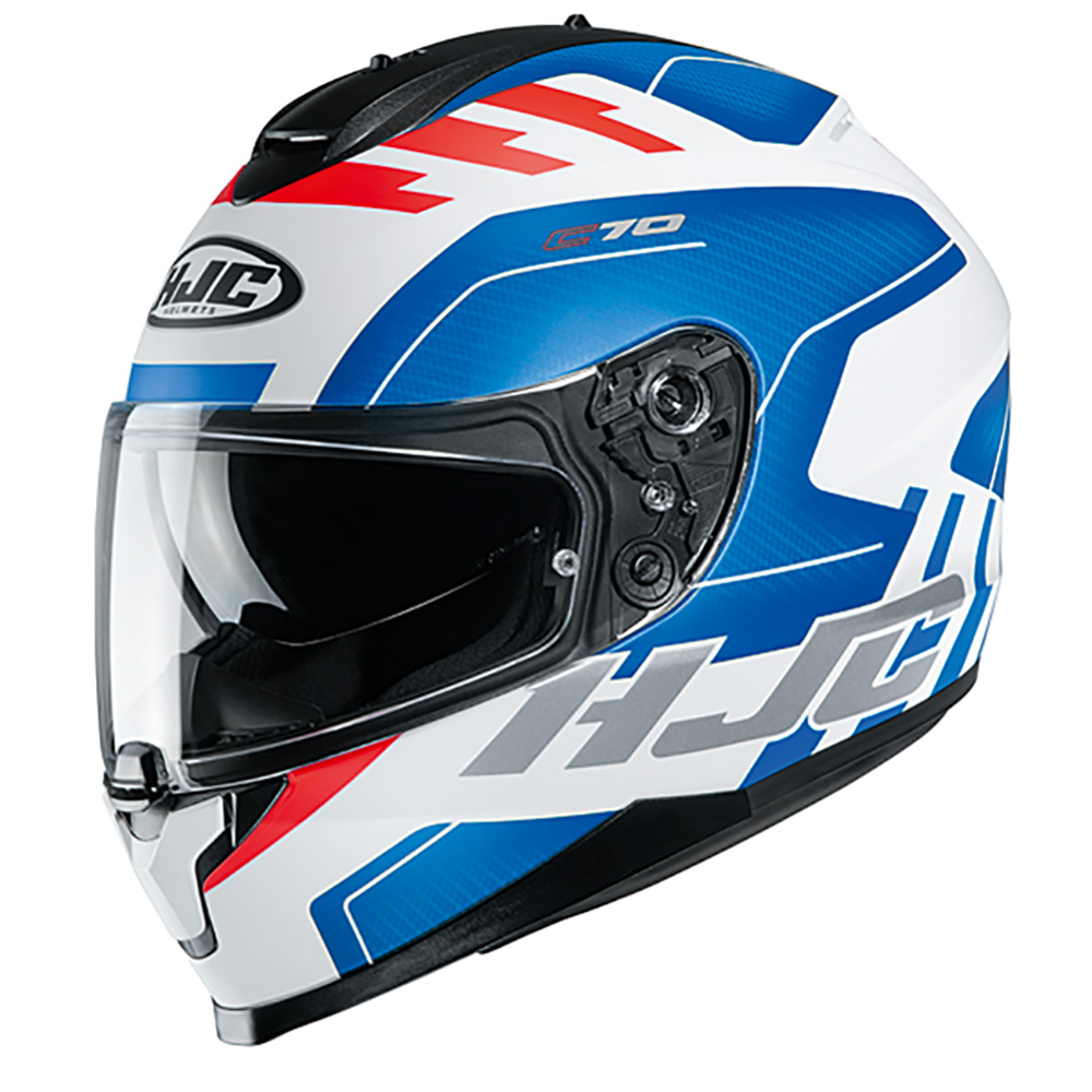 HJC Hjc C70 Koro Mc21sf Red White Blue
